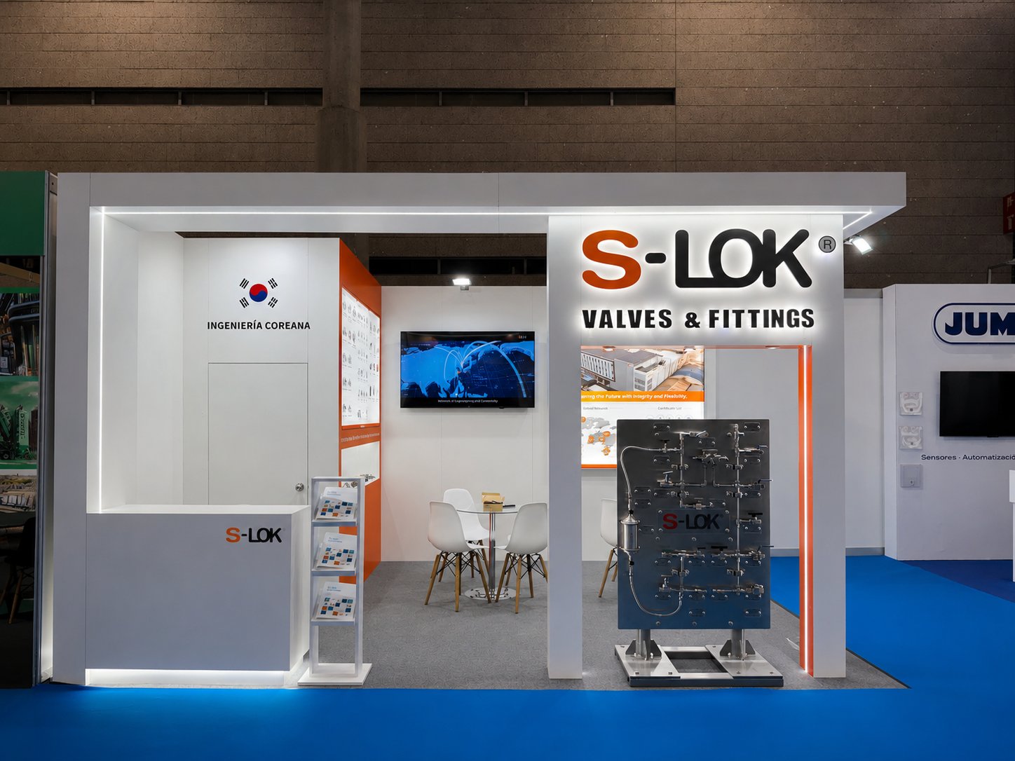 S-LOK EXPOQUIMIA 2026 부스 디자인 및 시공 전시부스 이미지 2