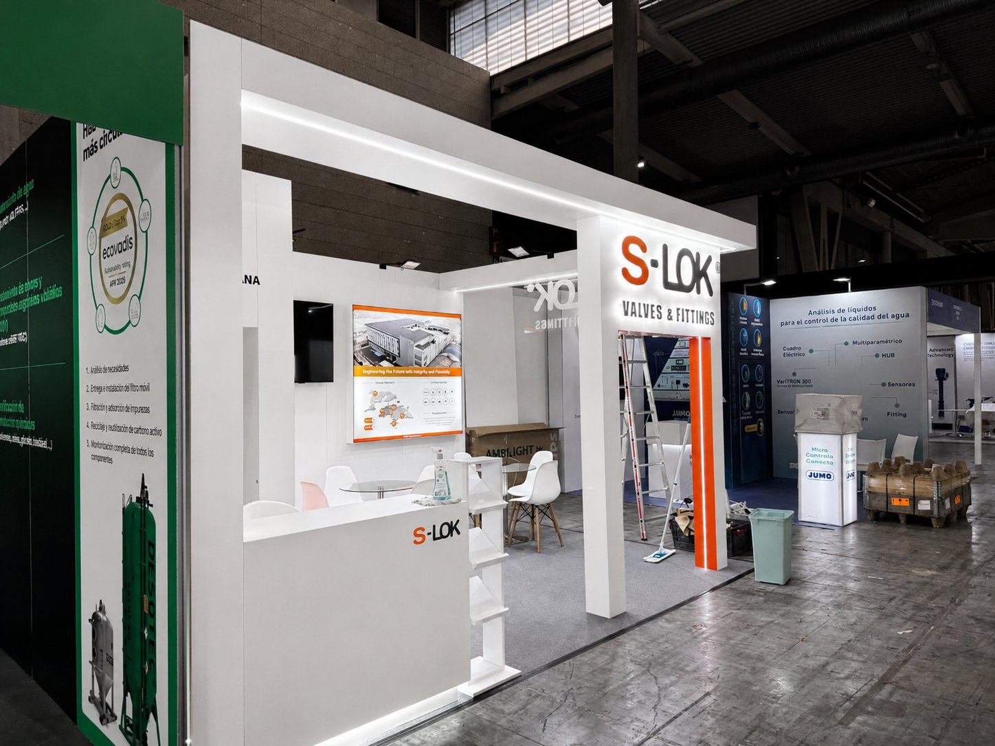 S-LOK EXPOQUIMIA 2026 부스 디자인 및 시공 전시부스 이미지 3