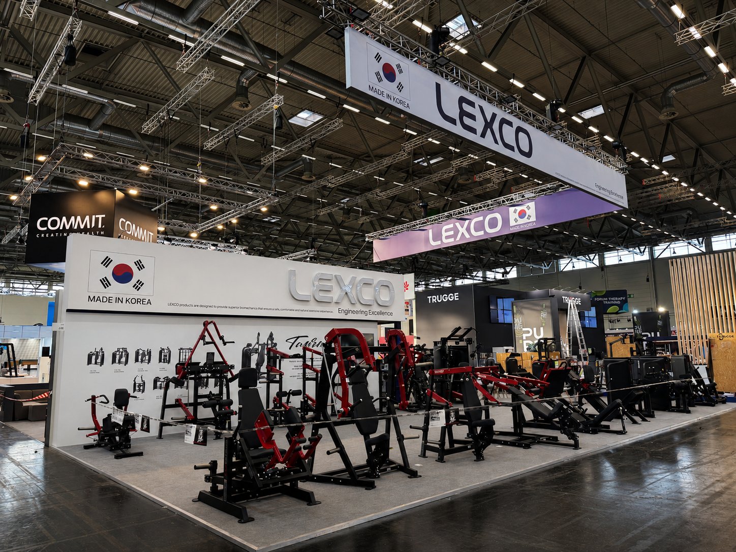 렉스코 FIBO 2026 부스 디자인 및 시공 전시부스 이미지 2