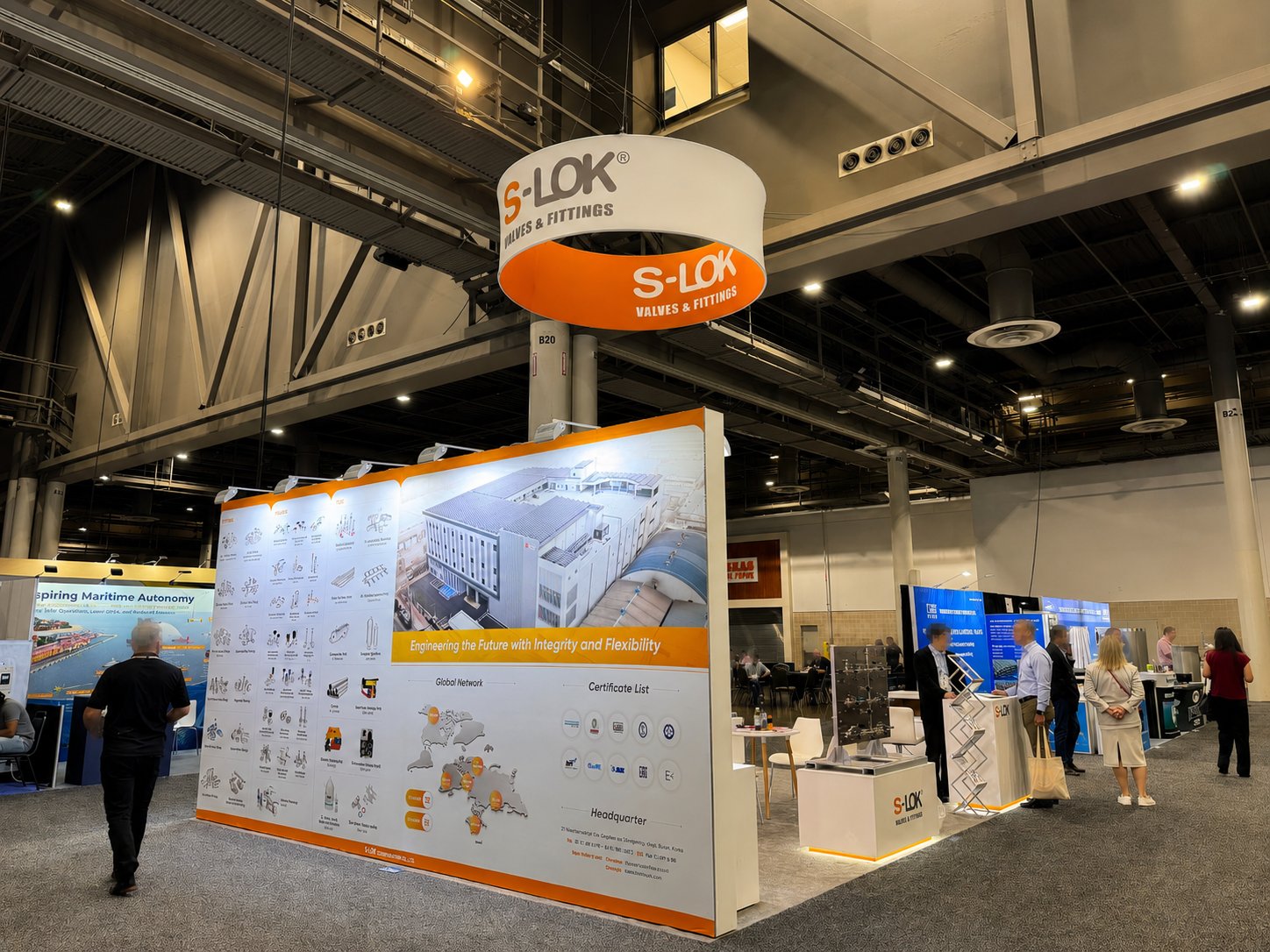 S-LOK OTC 2026 부스 디자인 및 시공 전시부스 이미지 3