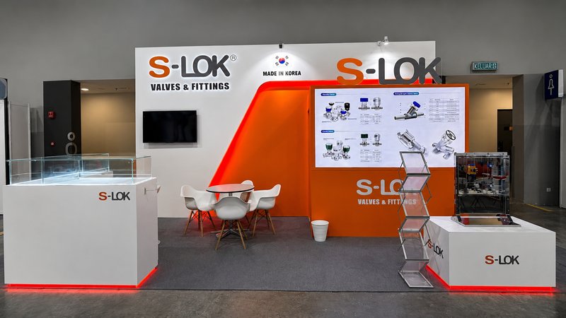 S-LOK 세미콘 아시아(SEMICON SOUTHEAST AISA) 2026 부스 디자인 및 시공