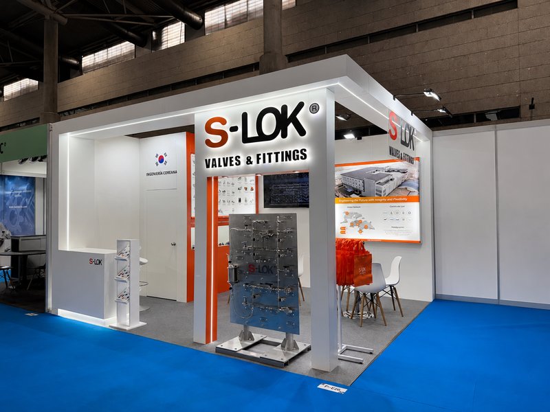 S-LOK EXPOQUIMIA 2026 부스 디자인 및 시공