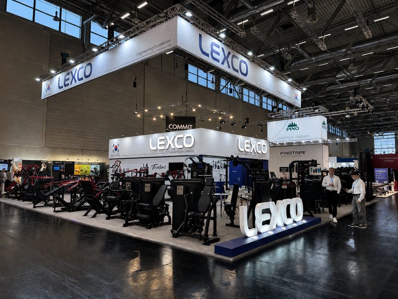 렉스코 FIBO 2026 부스 디자인 및 시공